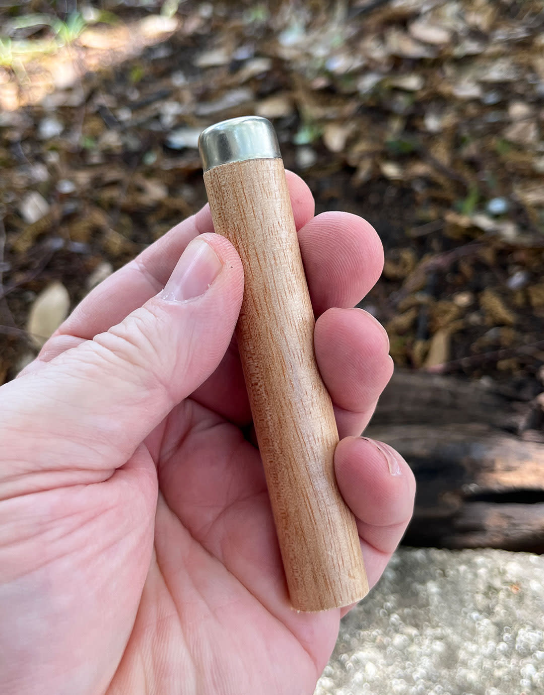 37.836 = Wood Handle for Needle Files  4'' x 5/8'' (Pkg of 3)