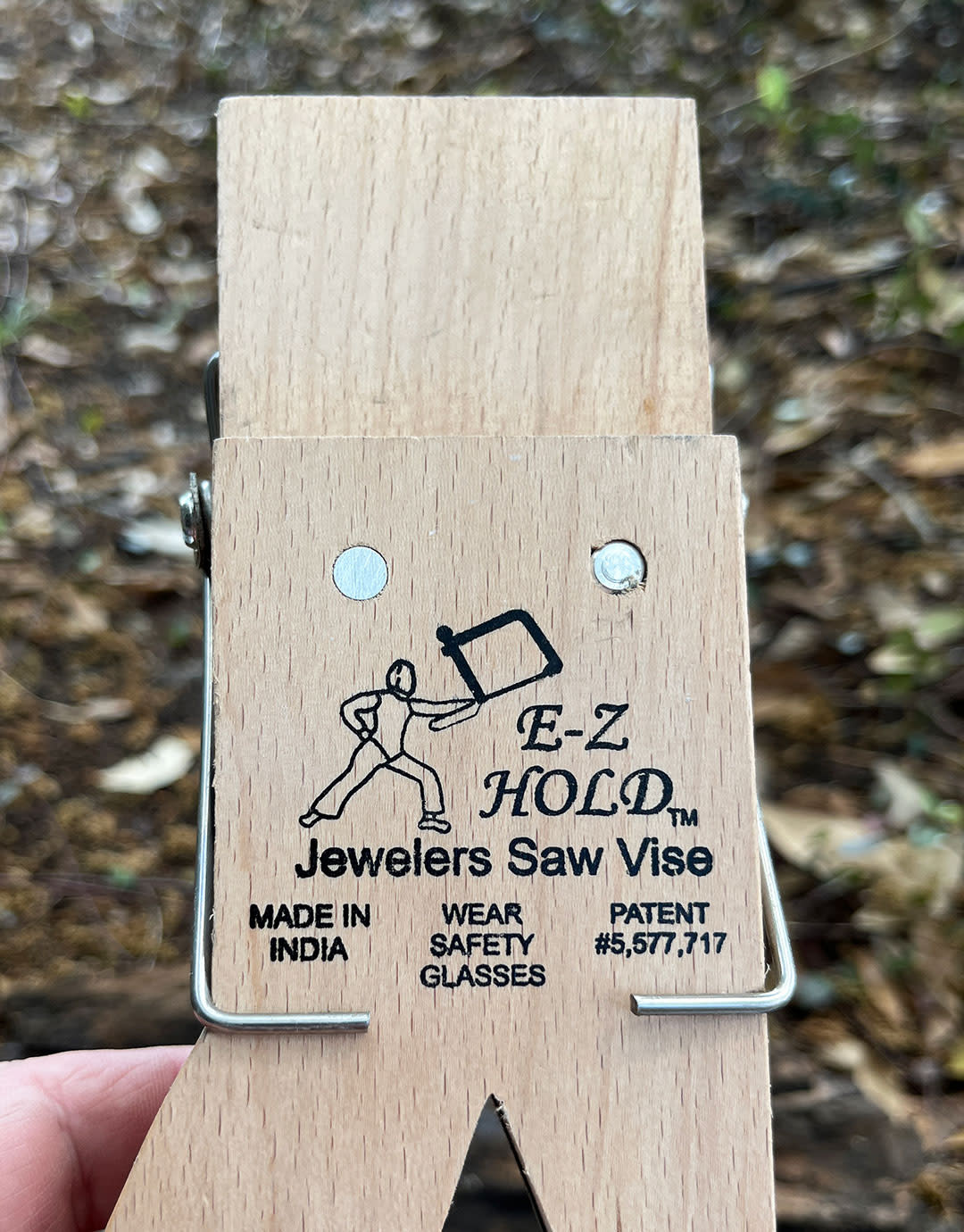 13.365 = EZ Hold Jewelers Saw Vise and Bench Pin