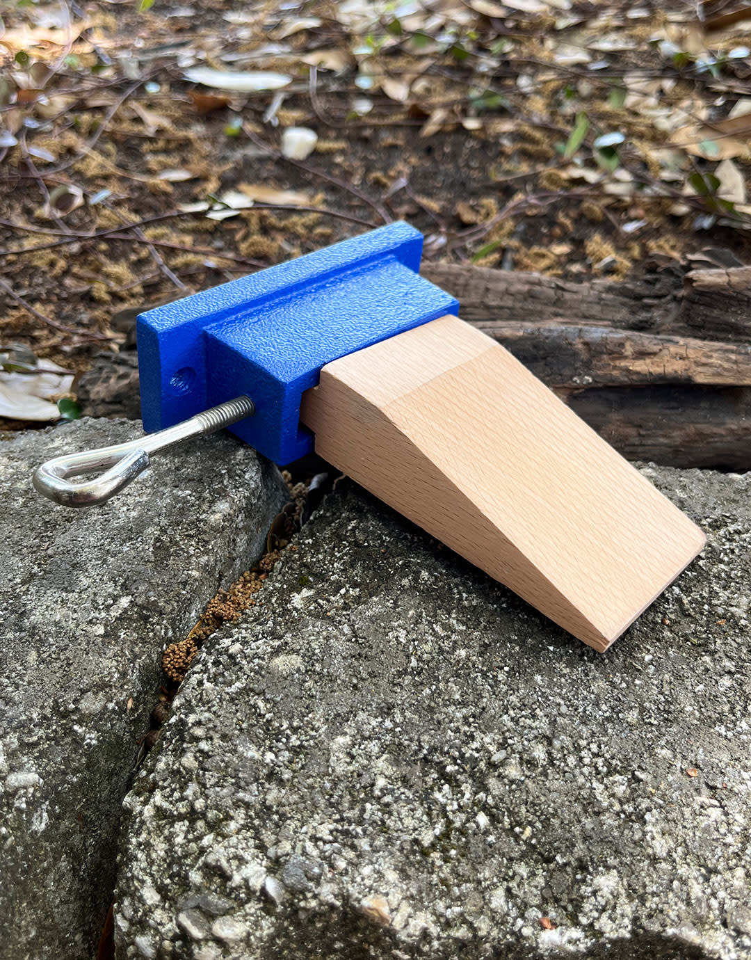 13.320 = Wood Bench Pin with Metal Holder