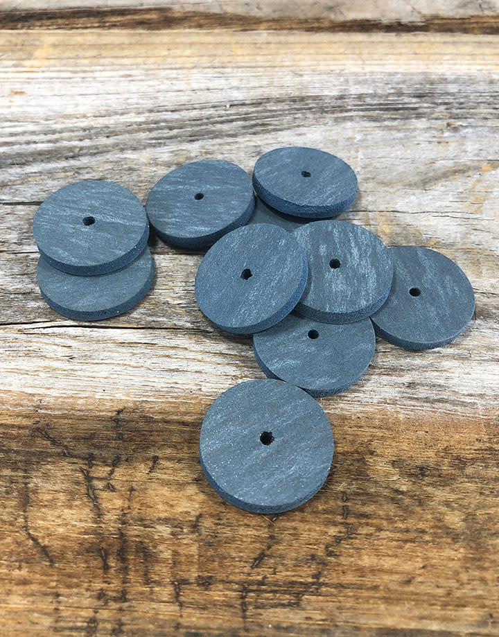 ST1302 = Gummees Fine Square Edge Wheel 7/8" (Pkg of 10)