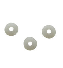 5140CW-90 = Bead Bumper 1.5mm OVAL WHITE (Pkg of 50)