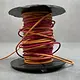 CD8504 = INDIAN LEATHER 1mm DYED Red/Yellow (41ft spool)