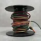 CD8555 = INDIAN LEATHER 2mm DYED Multi Color (34ft spool)
