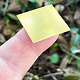 MSBR30324 = Brass Shape - Square 1"   (24ga) (Pkg of 6)