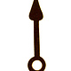 MSBT56624 = Trinity Brass Clock Hand Vintage Patina (Pkg of 6)