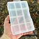 BX8721 = Storage Box  7-1/8 x 5 x 1-1/4'' deep with 11 Compartments