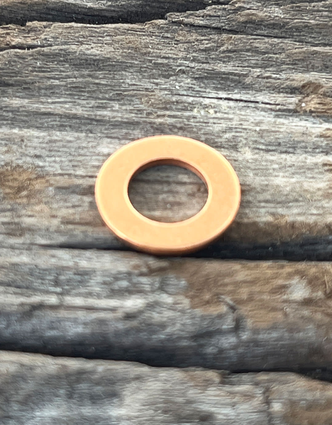 MSC15020 = Copper Washer 7/16" Dia with 3/16" Hole (20ga) (Pkg of 12)