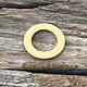 MSC15120 = Copper Washer 1/2" Dia with 1/4" Hole (20ga) (Pkg of 12)