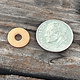 MSC16219 = Copper Washer 10.3mm Dia with 3.5mm Hole (19ga) (Pkg of 24)