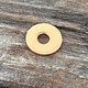 MSC16219 = Copper Washer 10.3mm Dia with 3.5mm Hole (19ga) (Pkg of 24)