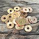 MSC16321 = Copper Washer 9.1mm dia with 3.1mm hole (21ga) (pkg/36)