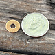MSC16321 = Copper Washer 9.1mm dia with 3.1mm hole (21ga) (pkg/36)
