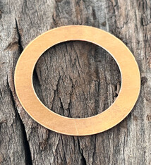 MSC16624 = Copper Washer 1-1/4'' Dia (24ga) (Pkg of 10)