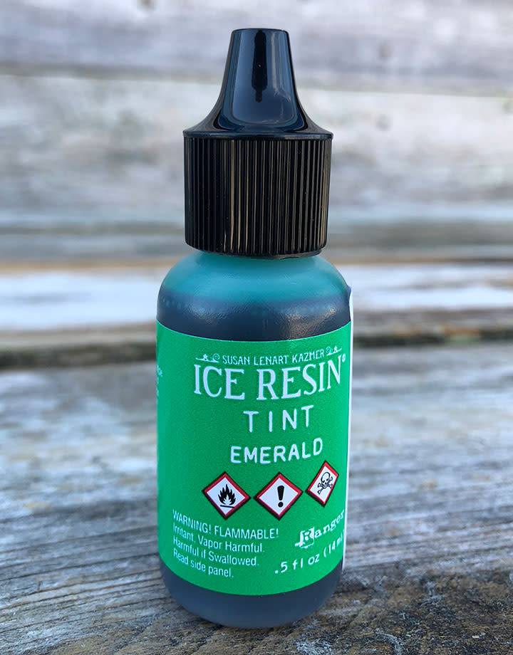 CE767 = Ice Resin Tints, Emerald 0.5oz Bottle