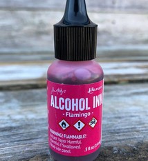 Tim Holtz Alcohol Ink PM4076 = Tim Holtz Adirondack Alcohol Ink FLAMINGO 0.5oz