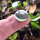 208S-50 = Sterling Round Tag 17mm with Hole - High Polish