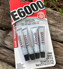 CE6011 = E6000 Glue - 0.18oz Tube (Pkg of 4)
