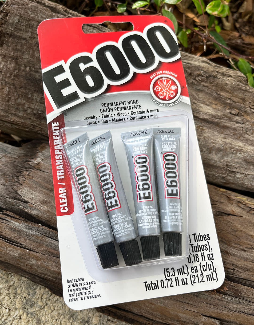 CE6011 = E6000 Glue - 0.18oz Tube (Pkg of 4)