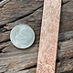 CSP345 = Patterned Copper Strips "Royal Floral" 6" x 1/2"  24ga (Pkg of 5)