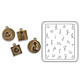 EM4016 = Sizzix Decotech Die - LOWERCASE HANDWRITING by Vintaj