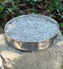 54.121 = Annealing Pan with Pumice - 7'' Diameter