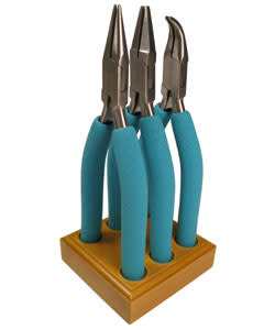 PL6095 = Wubber Chain Mail Plier Set with Stand