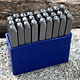 PN943 = Franklin Gothic Letter Punch Set A thru Z  3mm Imprint