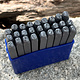 PN943 = Franklin Gothic Letter Punch Set A thru Z  3mm Imprint