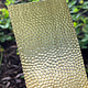BSP200 "Hammered 0" Patterned Brass Sheet 2-1/2" Wide
