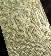 BSP203 "Bubbles" Patterned Brass Sheet 2-1/2" Wide