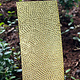 BSP204 "Hammered 4" Patterned Brass Sheet 2-1/2" Wide