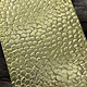 BSP208 "Large Rain Drop" Patterned Brass Sheet 2-1/2" Wide