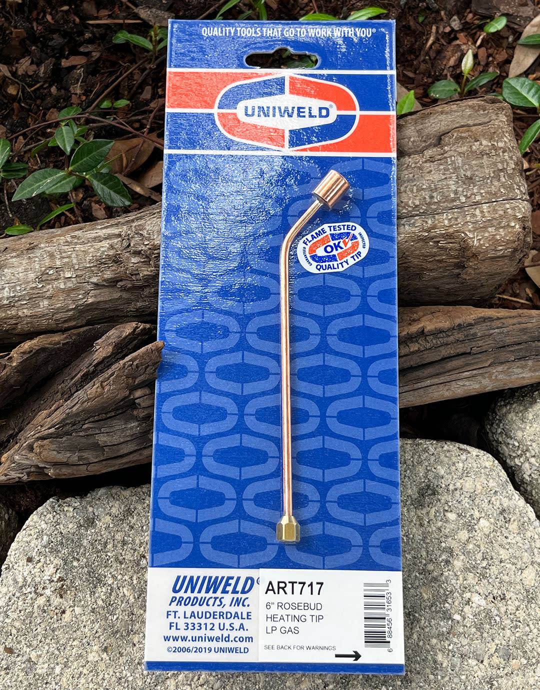 Uniweld BT2146  = 6″ Propane Melting Rosebud Tip