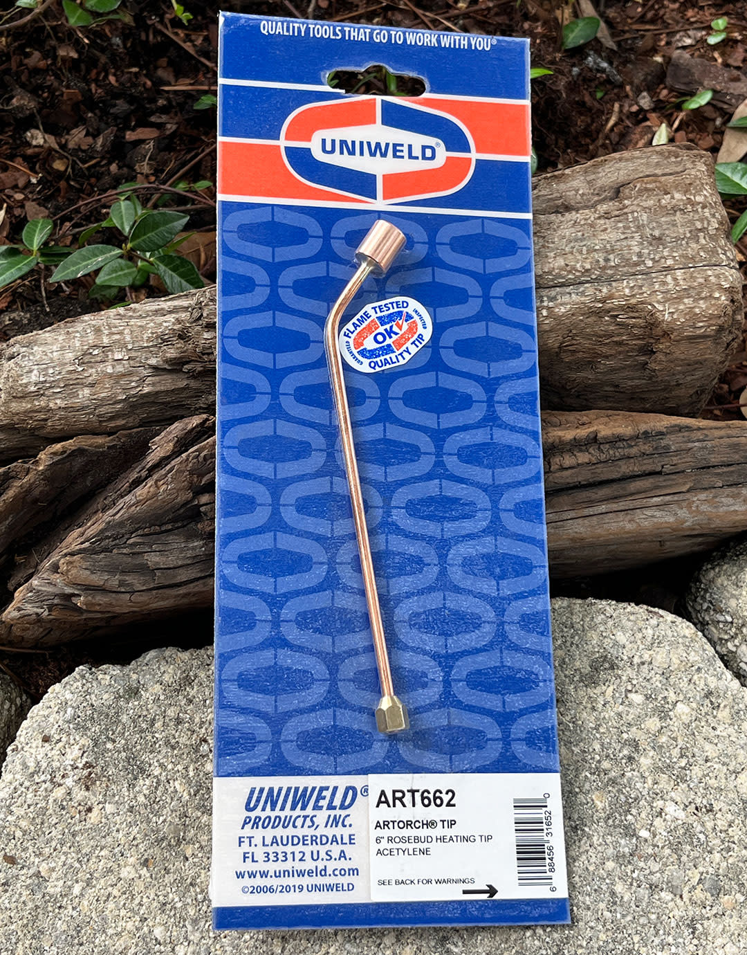 Uniweld BT2147  = 6″ Acetylene Melting Rosebud Tip
