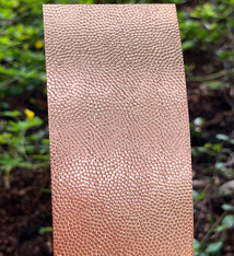 CSP203 "Bubbles" Patterned Copper Sheet 2-1/2" Wide
