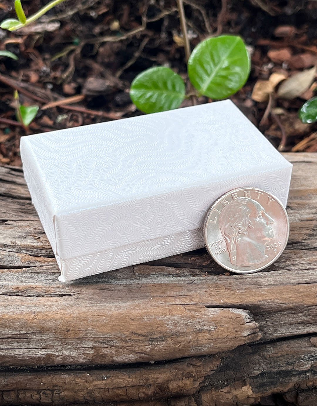 DBX2821W = BOXES - COTTON FILLED WHITE  2-5/8'' x 1-1/2'' x 1''  CASE 100