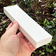 DBX2882W = Cotton Filled Box White Swirl  8'' x 2'' x 1''  (Case of 100)