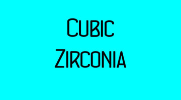 Cubic Zirconia On Sale