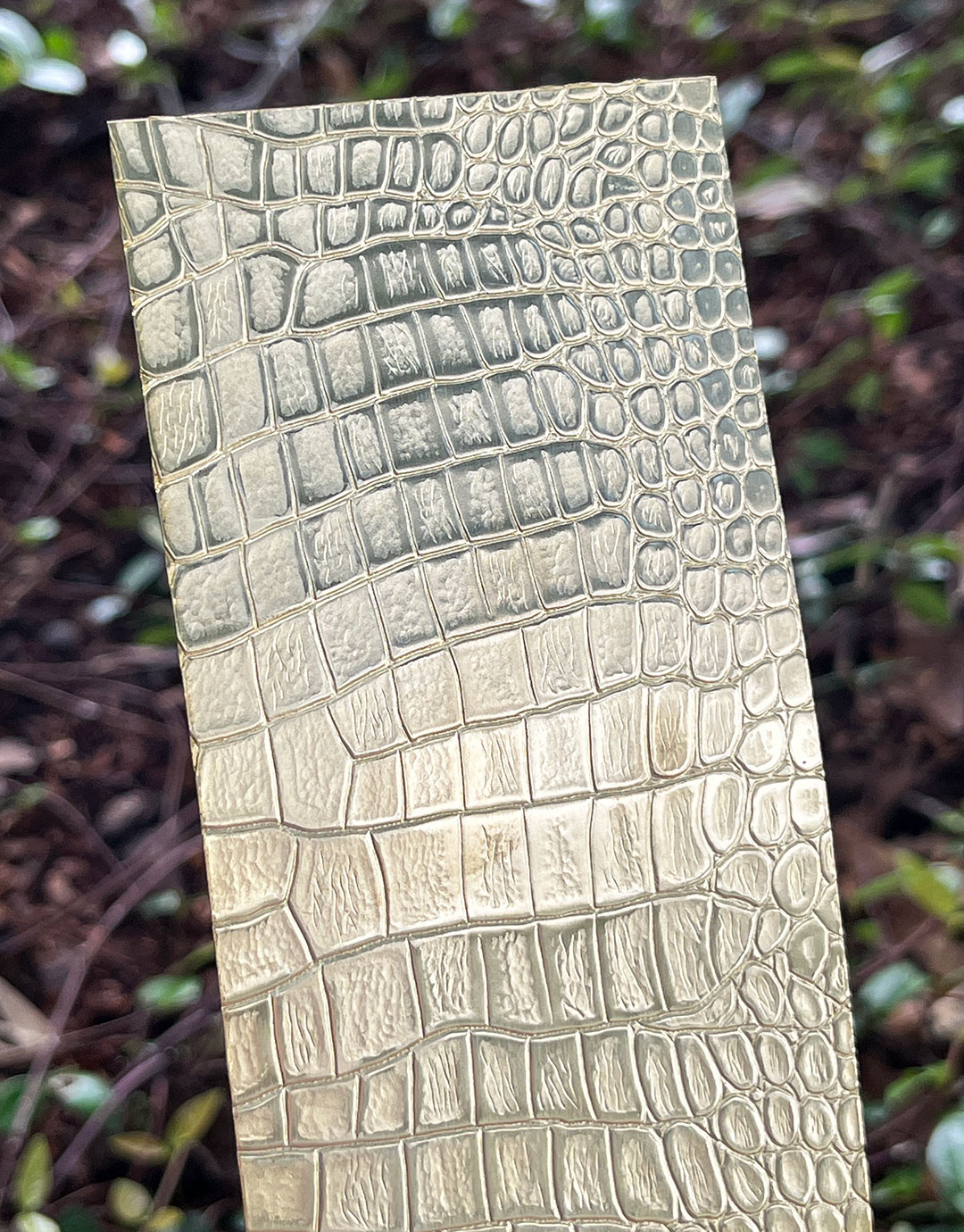 BSP212 "Multi-Shape" Patterned Brass Sheet 2-1/2" Wide