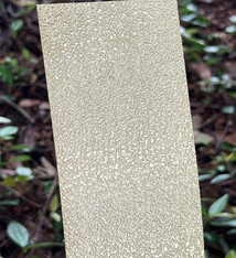 BSP215 "Wet" Patterned Brass Sheet 2-1/2" Wide