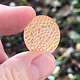CSP607 = Pattern Copper Disc 1" x 24ga "Stone Driveway" (Pkg/6)