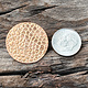 CSP607 = Pattern Copper Disc 1" x 24ga "Stone Driveway" (Pkg/6)
