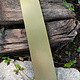BSP218 "Geometric" Patterned Brass Sheet 2-1/2" Wide