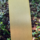 BSP220 "Striped 2" Patterned Brass Sheet 2-1/2" Wide