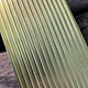 BSP221 "Striped 3" Patterned Brass Sheet 2-1/2" Wide