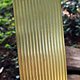 BSP221 "Striped 3" Patterned Brass Sheet 2-1/2" Wide