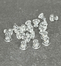 909C-97 = PLASTIC EARRING BACK (Pkg of 144)