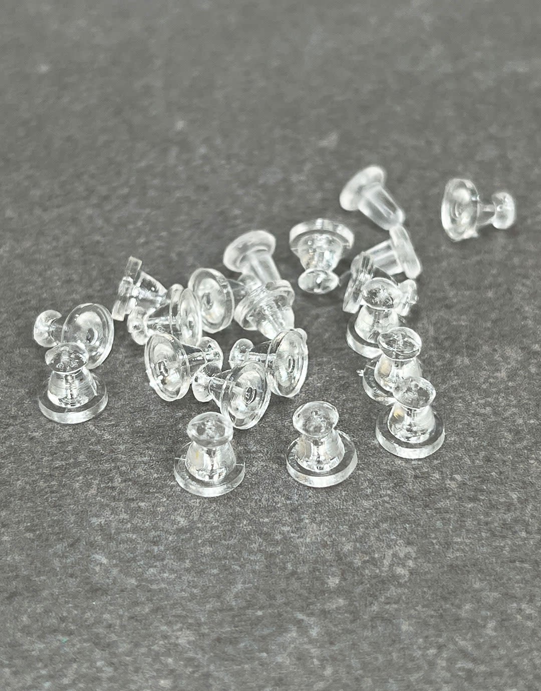 909C-97 = PLASTIC EARRING BACK (Pkg of 144)
