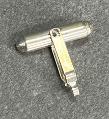 443S-04 = Cuff Link Back Sterling Silver (Each)