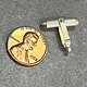 443S-04 = Cuff Link Back Sterling Silver (Each)